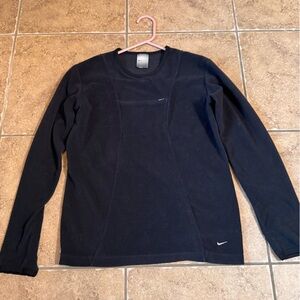 Vintage Women’s Black Nike Fleece Running Top